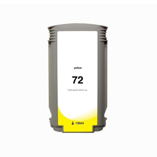 Picture of COMPATIBLE HIGH YIELD YELLOW WIDE FORMAT INK FOR HP72